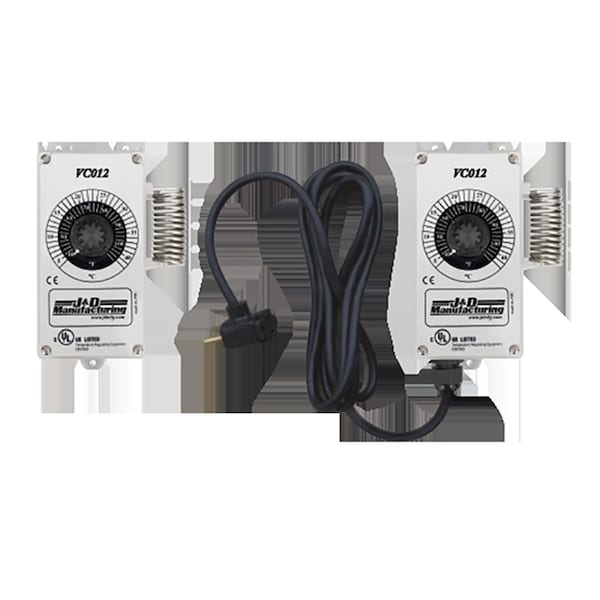 J & D Manufacturing 115-230V 50-60HZ Single Stage Thermostat VC012 - main